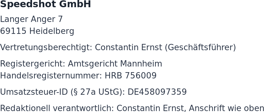 Betreiberangaben